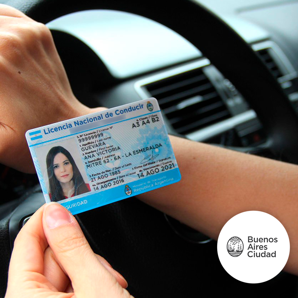 licencia de conducir de la ciudad de buenos aires